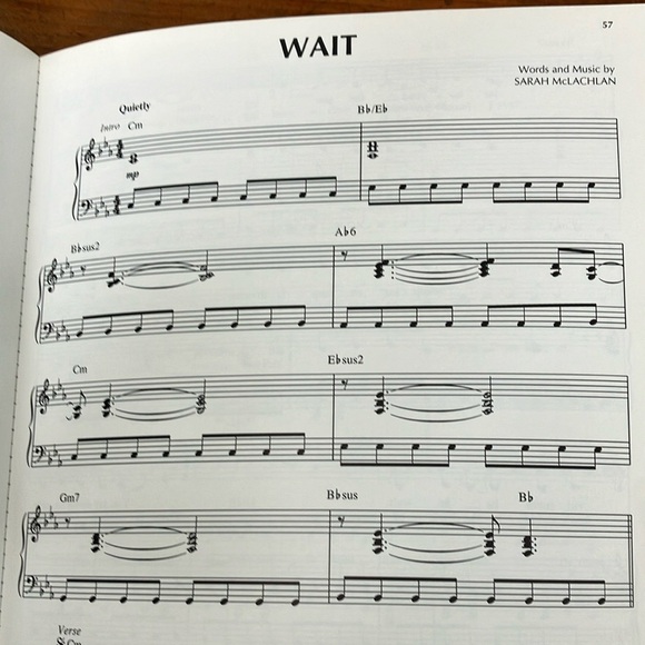 Music book: Sarah McLachlan Songbook for piano vocal and guitar - Picture 10 of 15